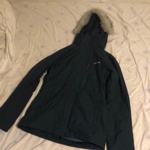 Columbia navy blue interchangeable jacket S